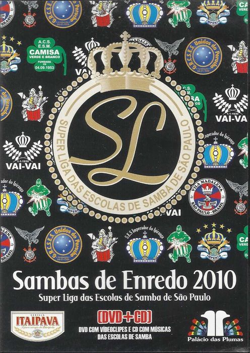 Sambas de Enredo 2010 (DVD + CD)