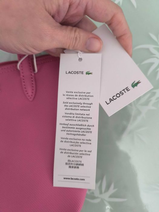 Mala Lacoste Rosa