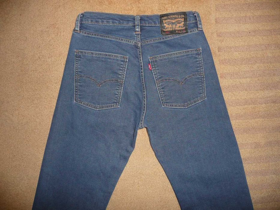 Spodnie dżinsy LEVIS 501 W30/L32=40,5/109cm jeansy