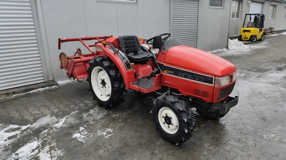 Traktorek z glebogryzarką Mitsubishi Mt 185 4x4 18 km Rewers