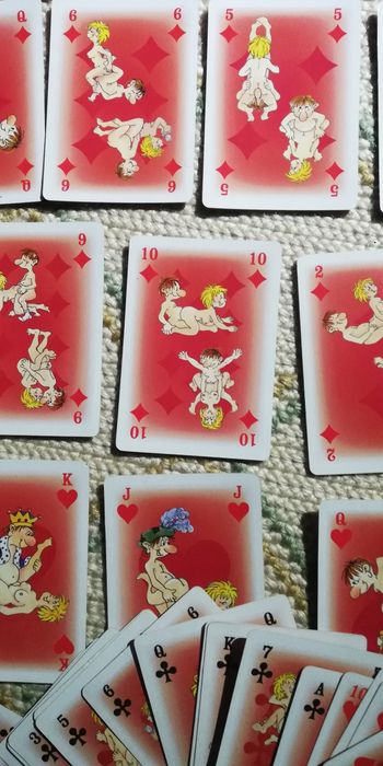 Baralho de cartas Kamasutra