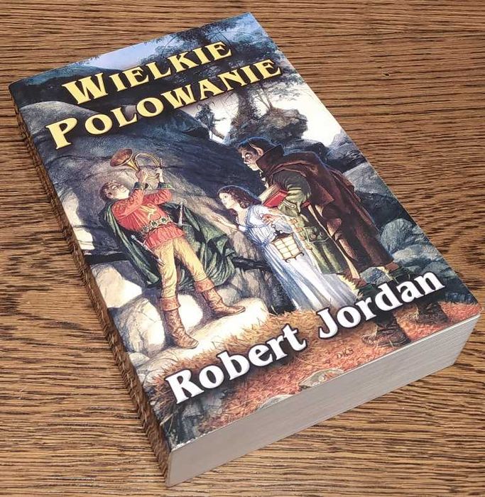 Robert Jordan - WIELKIE POLOWANIE (prawie jak nowa)