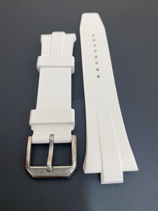 Nowy biały pasek do Citizen Tsuyosa 9mm