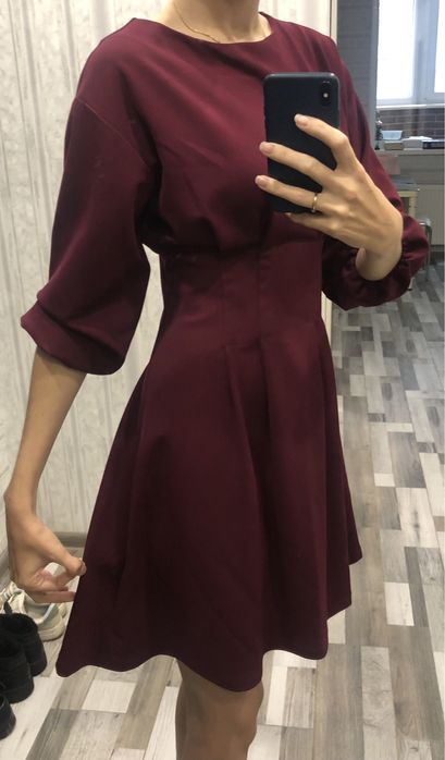 Сукня бордова Mango