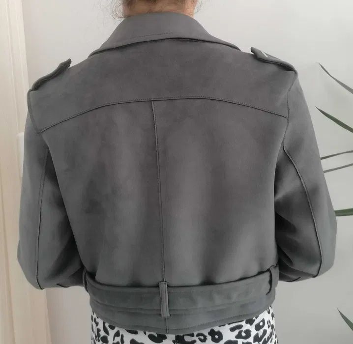 Куртка Zara типу замші. Розмір М