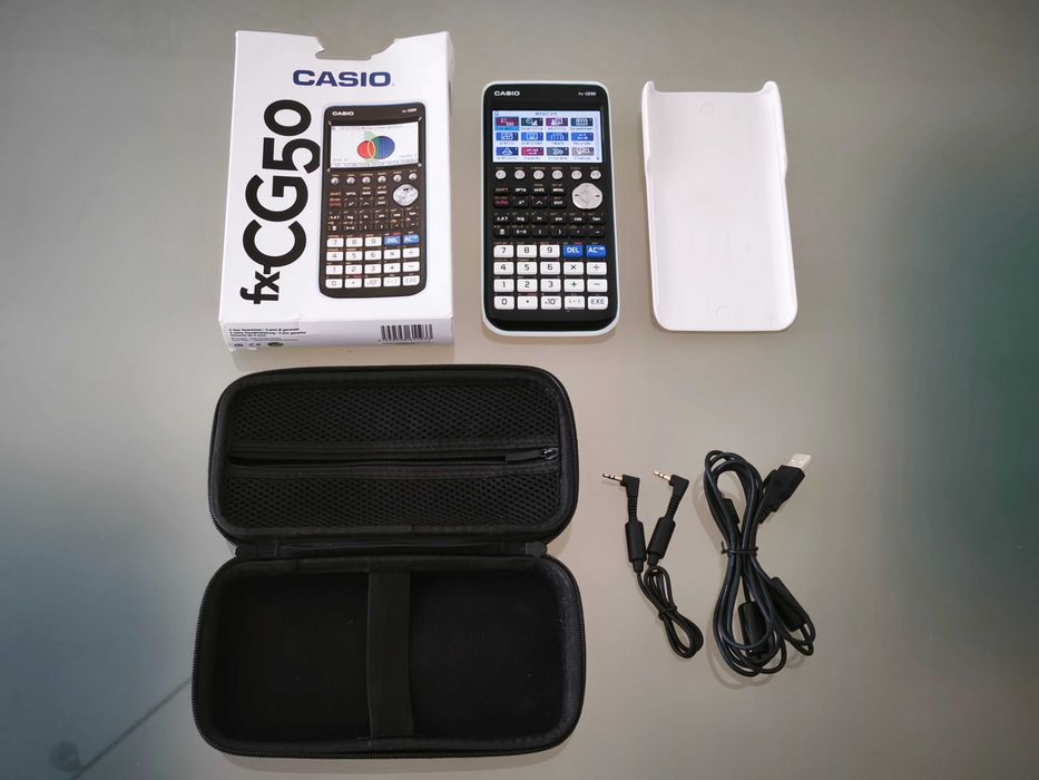 Calculadora Gráfica CASIO FX-CG50, OS atualizado e como nova