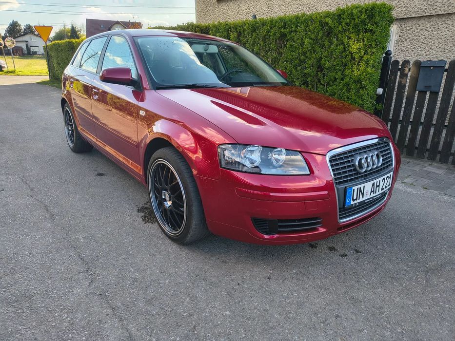 Audi A3 Sportback 5 drzwi potwierdzony przebieg bezwypadkowy 1.6MPI 102KM wym. rozrząd