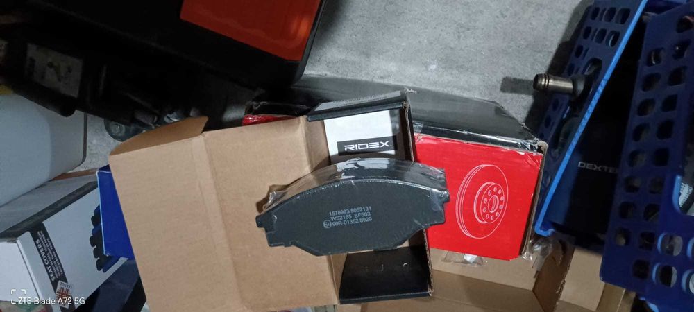 Discos Novos Ventilados/Pastilhas para Toyota Hilux