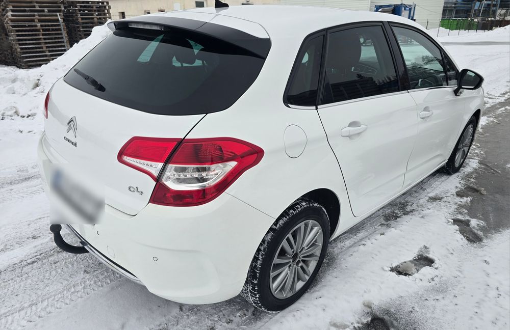 Citroen C4 1.6 HDI 90 KM 2012r Nawigacja Climatronic Alu Felgi BIAŁY P