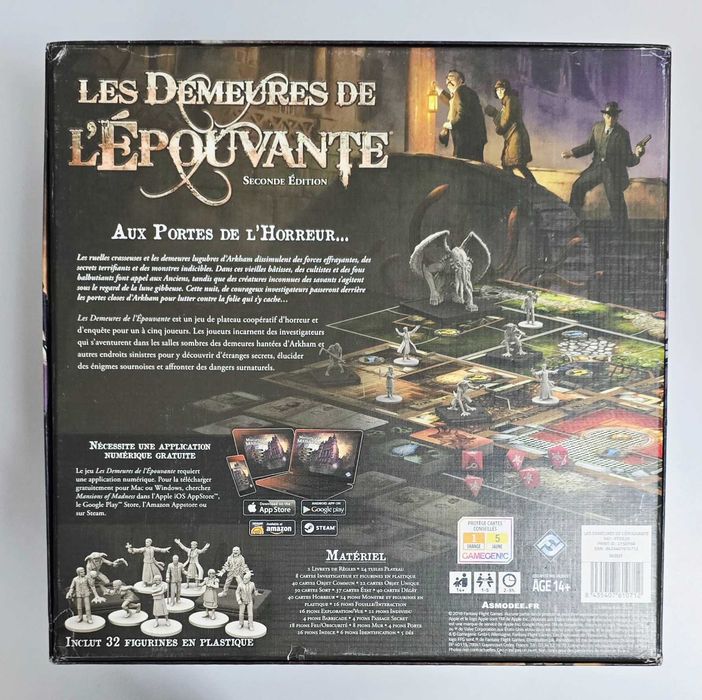 Fantasy Flight Games Homes Of Terror – Druga Edycja Wersja Francuska