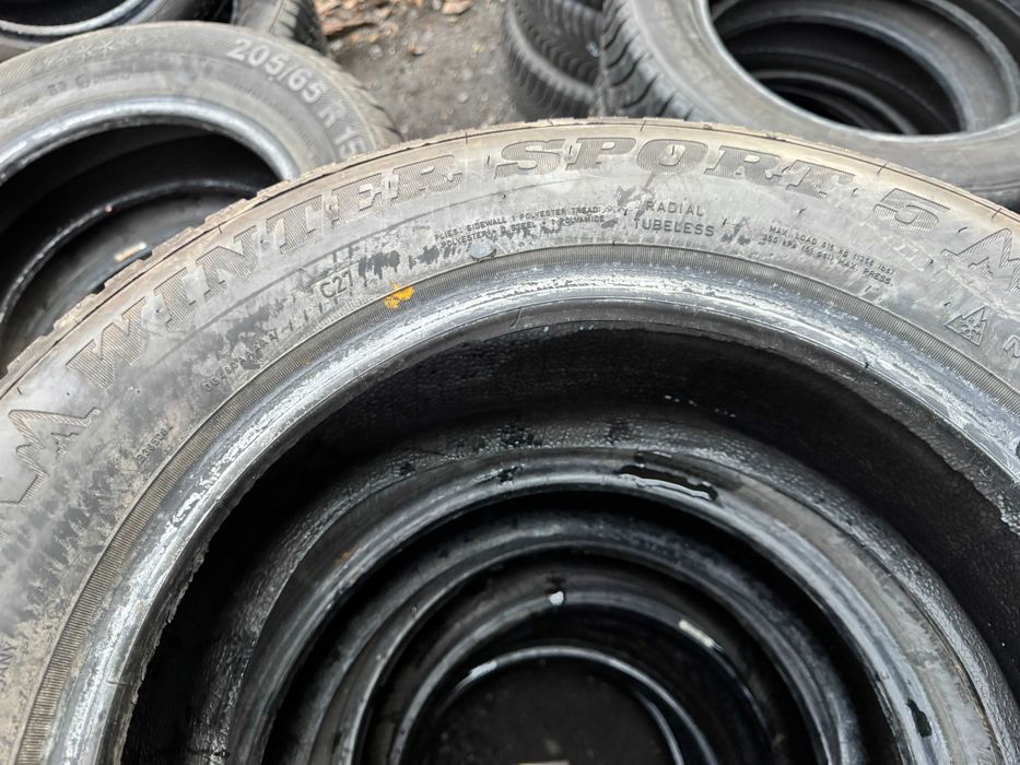 Шини DUNLOP 195/65 R15, Winter Sport 5, зимова резина