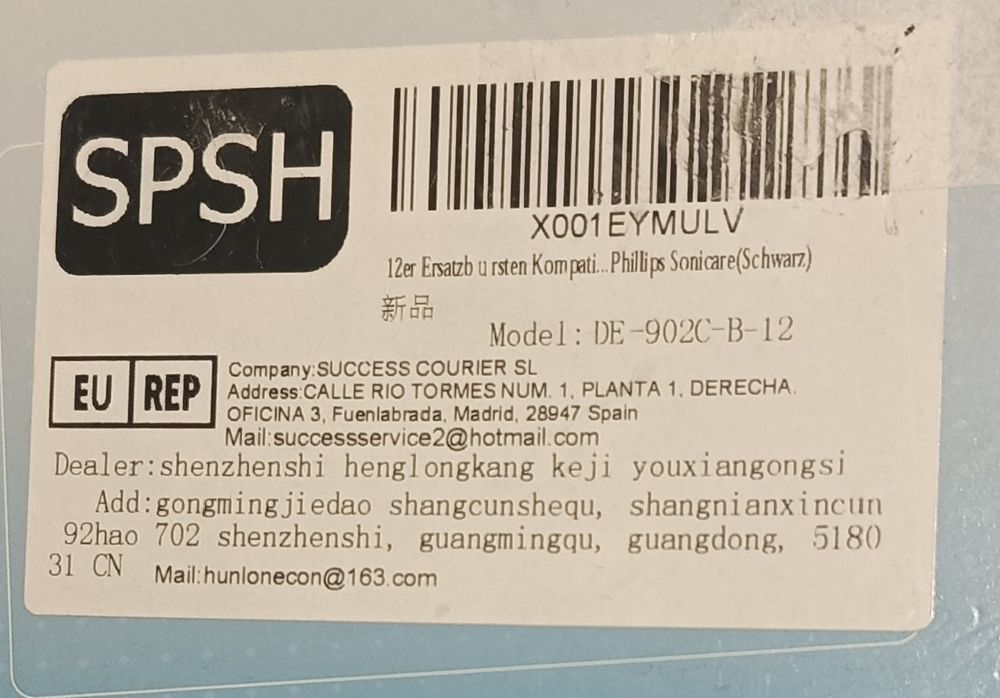 Końcówki wymienne do Szczoteczki Philips Sonicare.