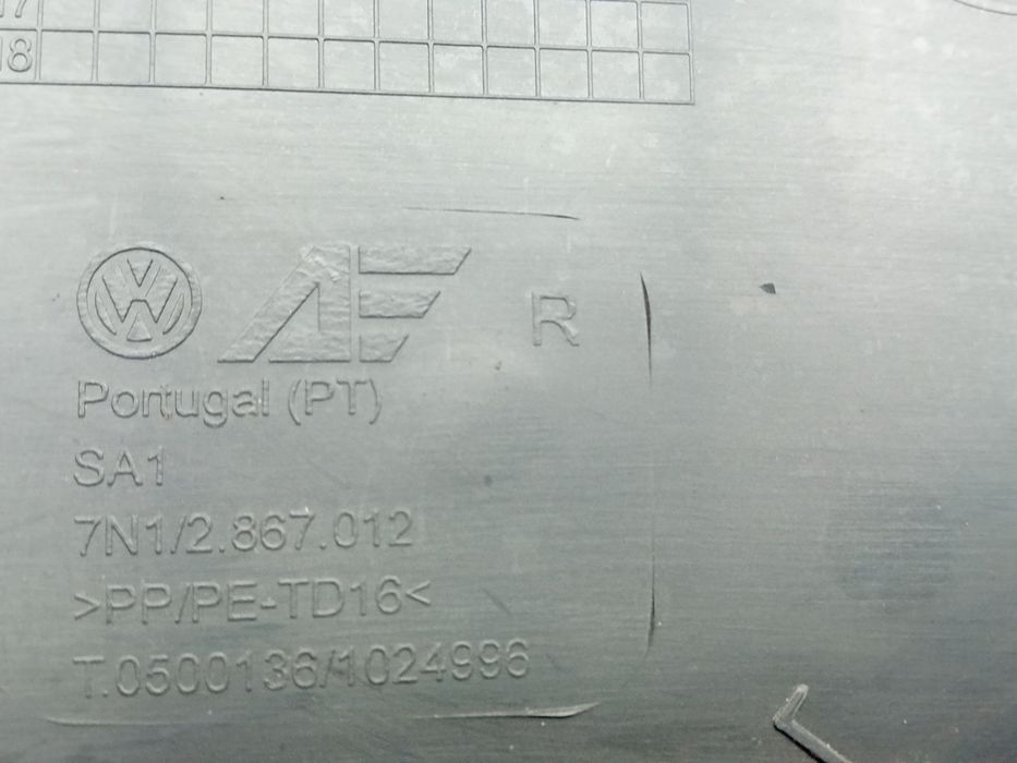Forra porta / quartela frente direita SEAT Alhambra (710, 711)
