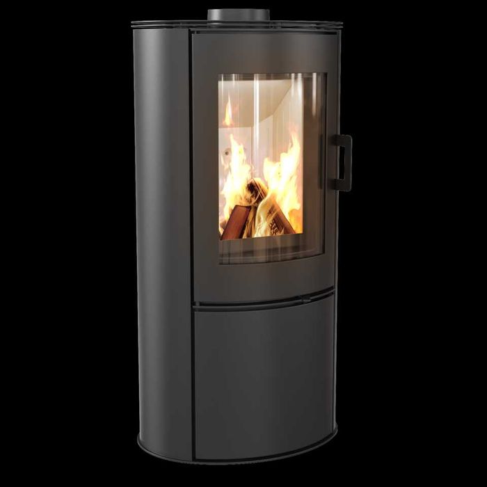Piec / kominek stalowo-żeliwny koza KRATKI AB Ø 150 8 kW