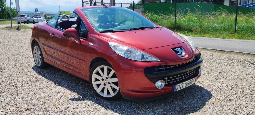 Peugeot 207 CC kabriolet 1.6 rok 2009
