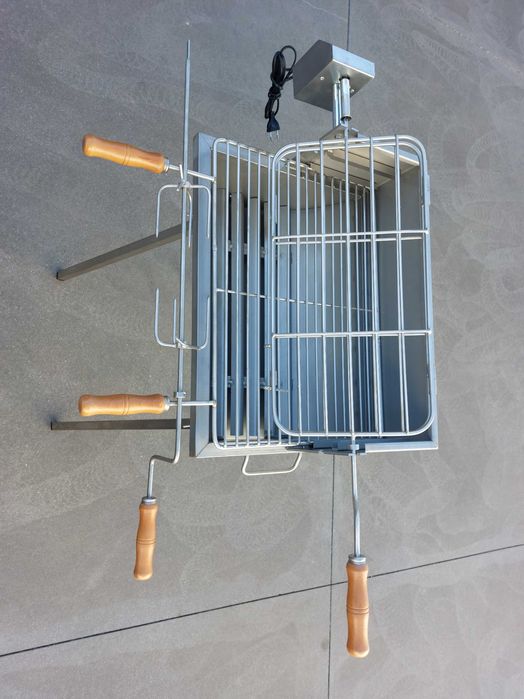 Grelhador Inox c/ Motor Elétrico
