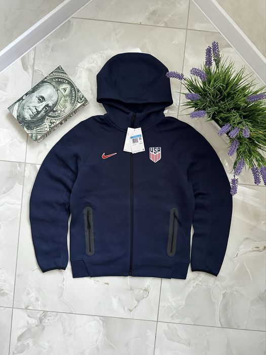 Зіп Худі Nike Tech Fleece USA | Оригінал
