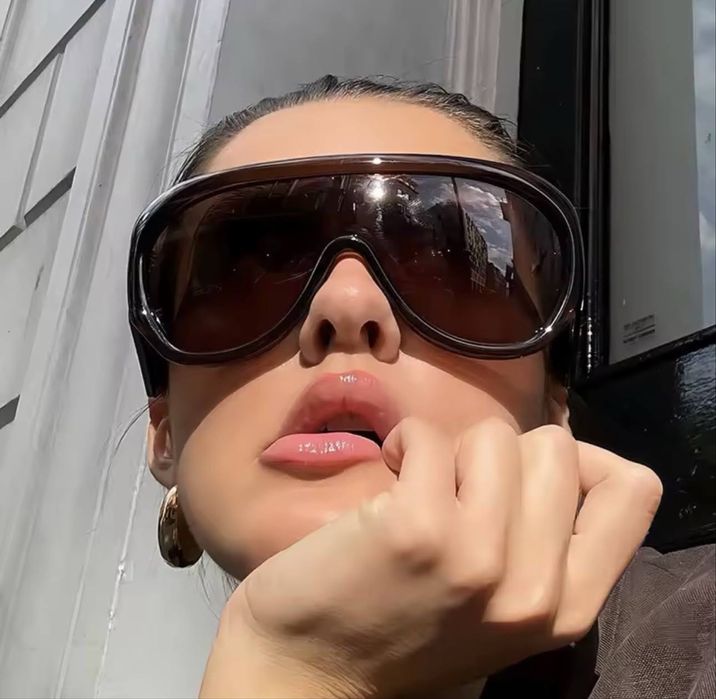 Очки маска солнцезащитные унисекс tom ford окуляри сонцезахисні маска