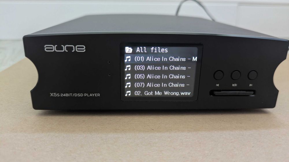 Aune X5s Leitor de Música WAV/ FLAC/APE/DSD/MP3