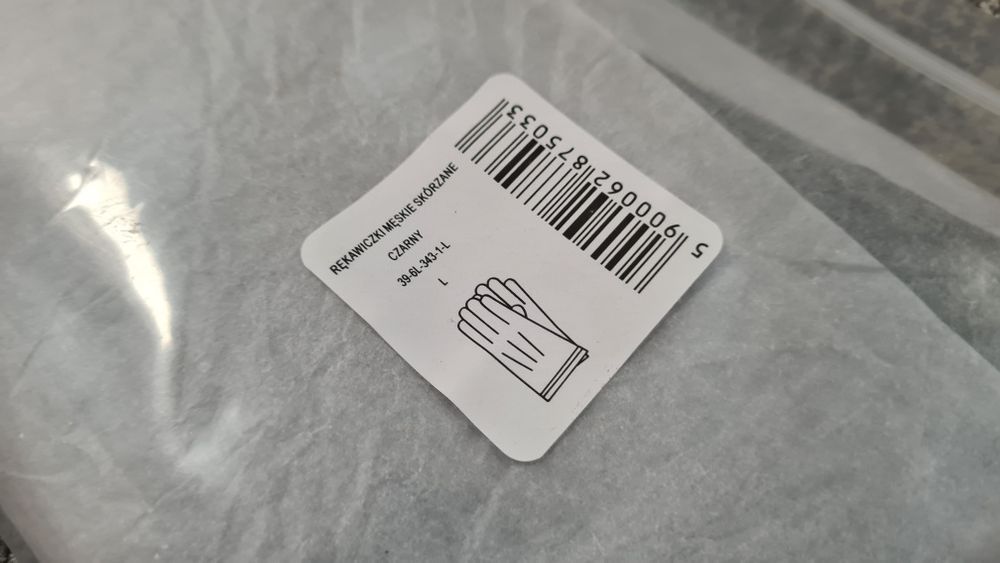 Skorzane rękawiczki Wittchen męskie - rozmiar L