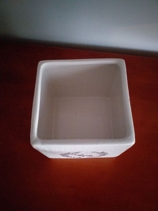 Vaso 12x12 cor creme NOVO