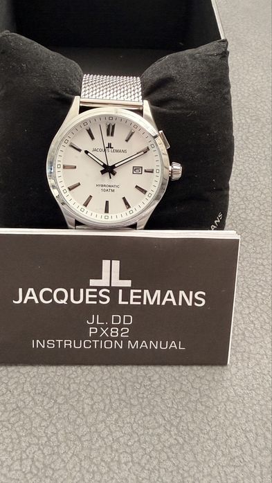 Zegarek JACQUES LEMANS  hybromatic , stalowy