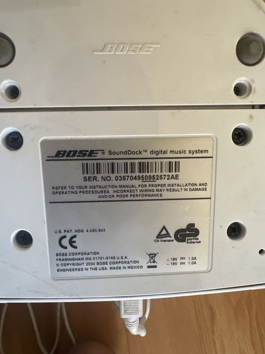 Coluna bose sem funcionar