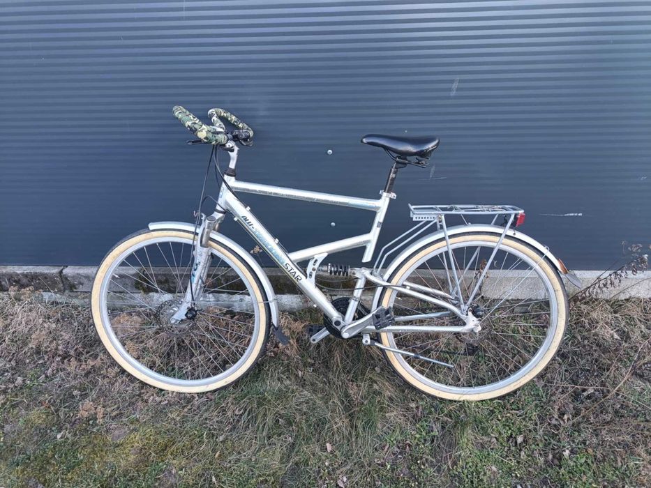 Rower Trekkingowy amortyzatory hamulce tarczowe koła 28``ALU STAR