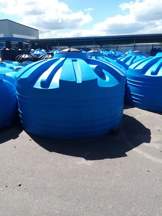 Бочка 5000 літрів, ємність 5000 л, бак для води пластиковий 5000 л