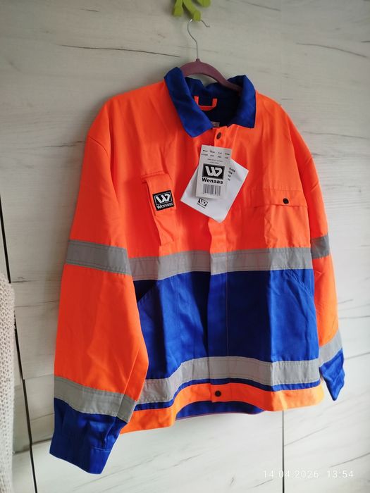 Bluza kurtka robocza ostrzegawcza