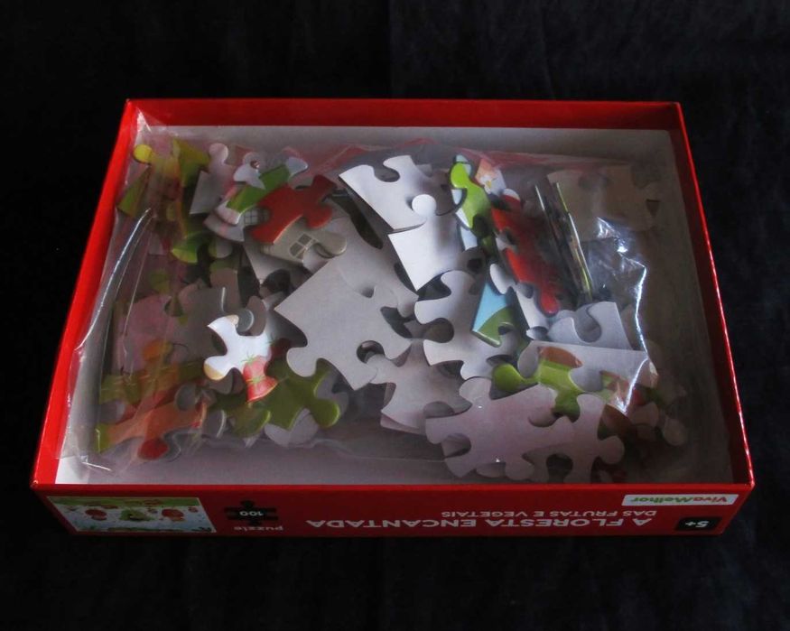 Puzzle A Floresta Encantada 100 peças Completo