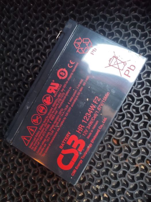 Акумуляторна батарея CSB 12V 9Ah