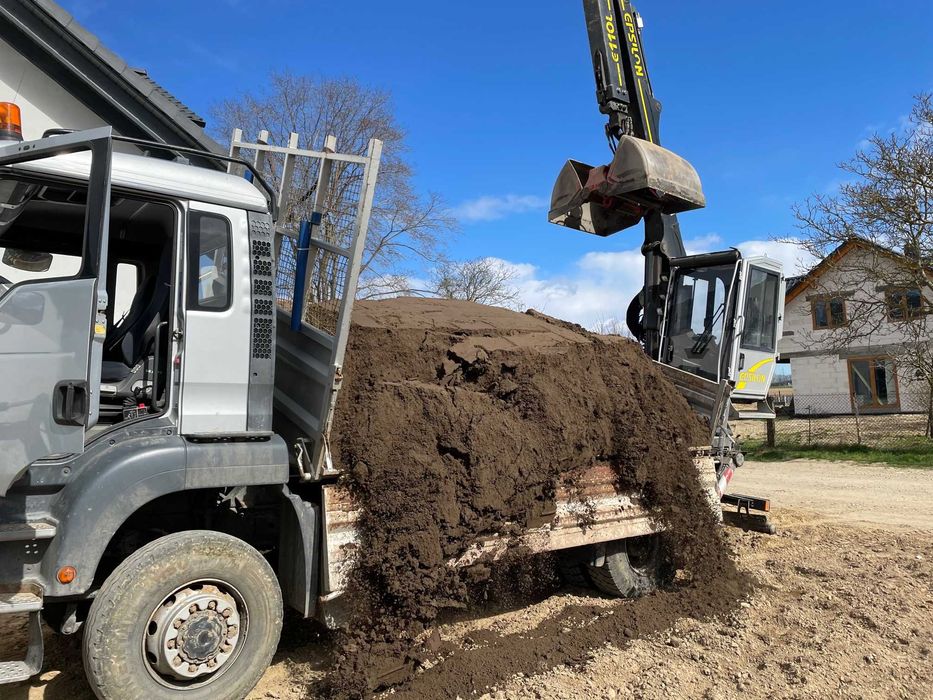 Ziemia przesiana pod trawnik, humus, czarnoziem Promocja! HDS