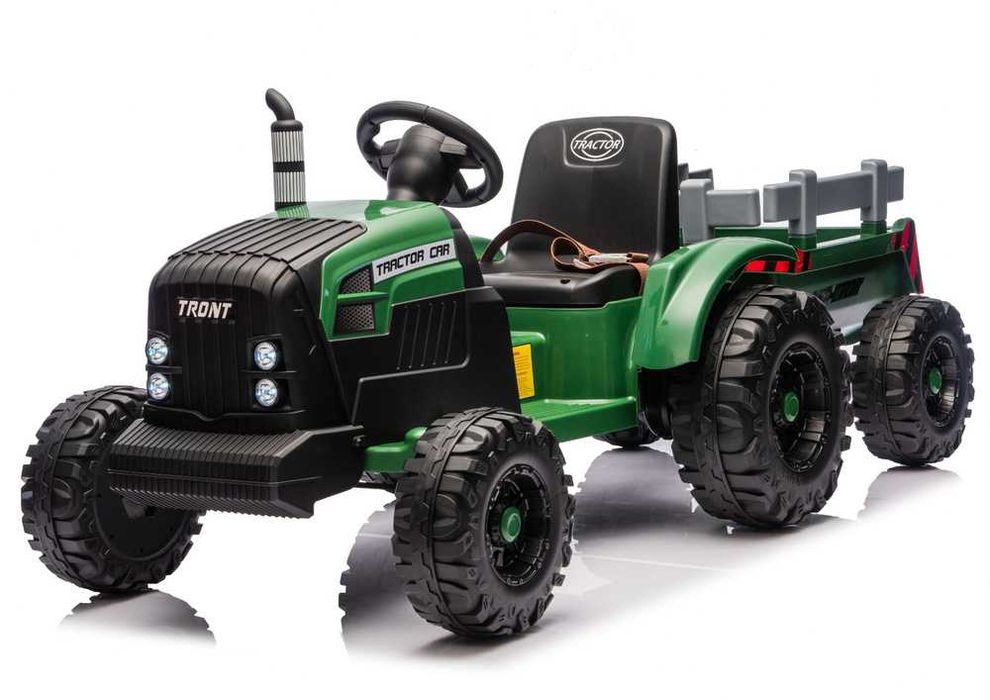 Pojazd Elektryczny dla Dzieci - Traktor TRONT z Przyczepą