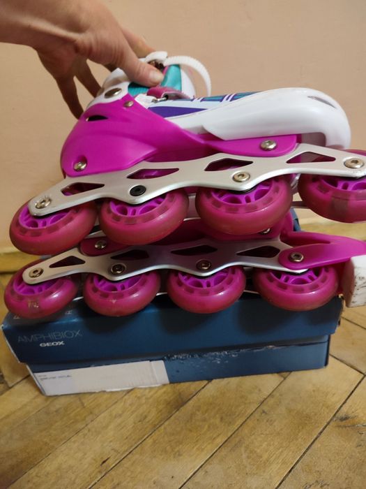 Дитячі ролікові ковзани Profi  розсувні 34,35,36