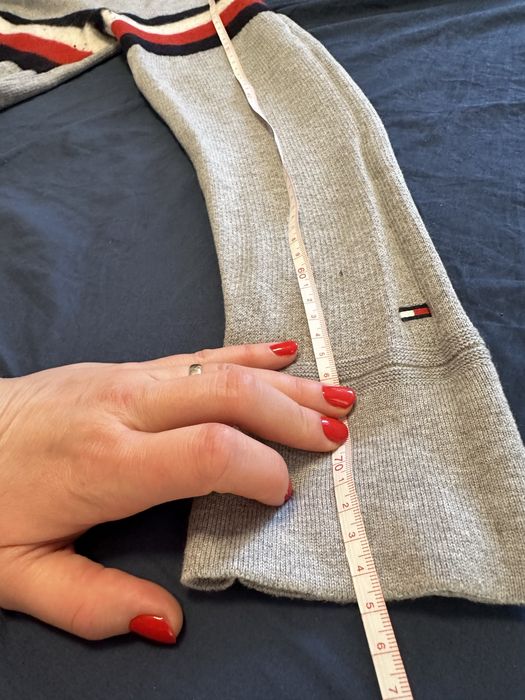 Sweter bluza Tommy Hilfiger xxl szara męska