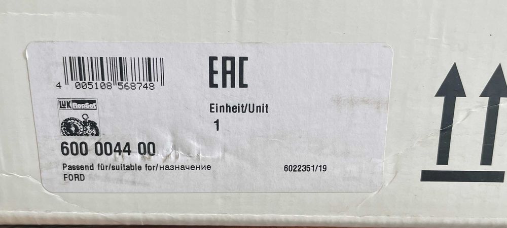 Kit embraiagem Luk BR 0241 para Ford