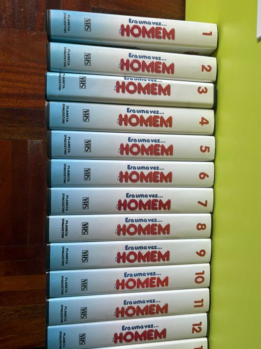 Colecção VHS "Era Uma Vez... O Homem"