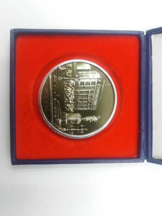 Metalowy medal Moskwa kolekcjonerski