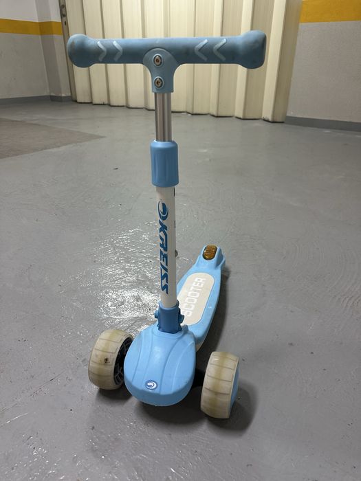 Infantil Patinete azul