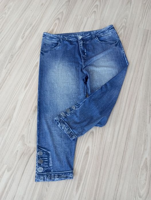 Legginsy damskie 3/4 rozmiar 46