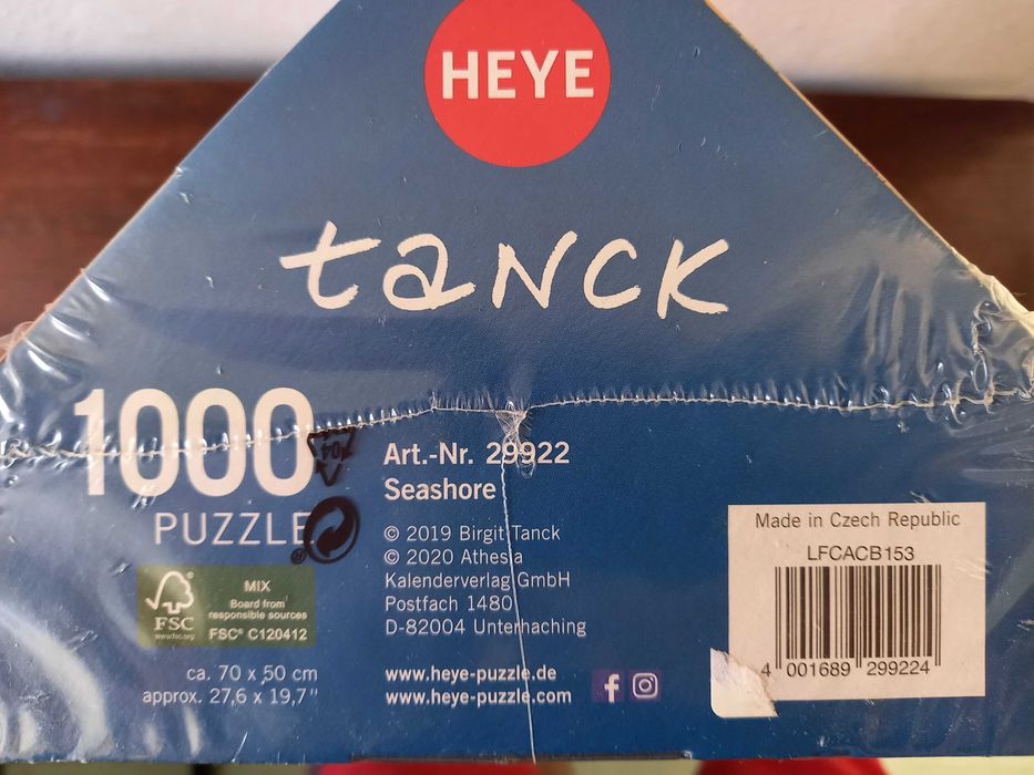 Puzzle 1000 Peças (Selado)