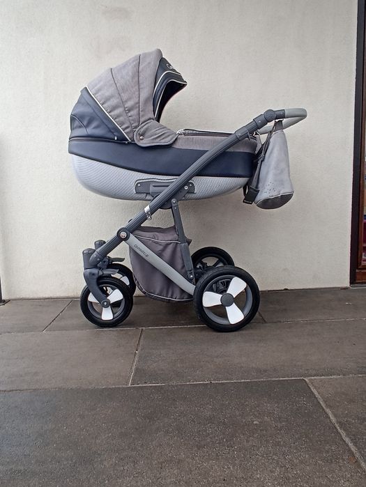 Wózek 3w1, 4w1 camarelo canillo z fotelikiem cybex