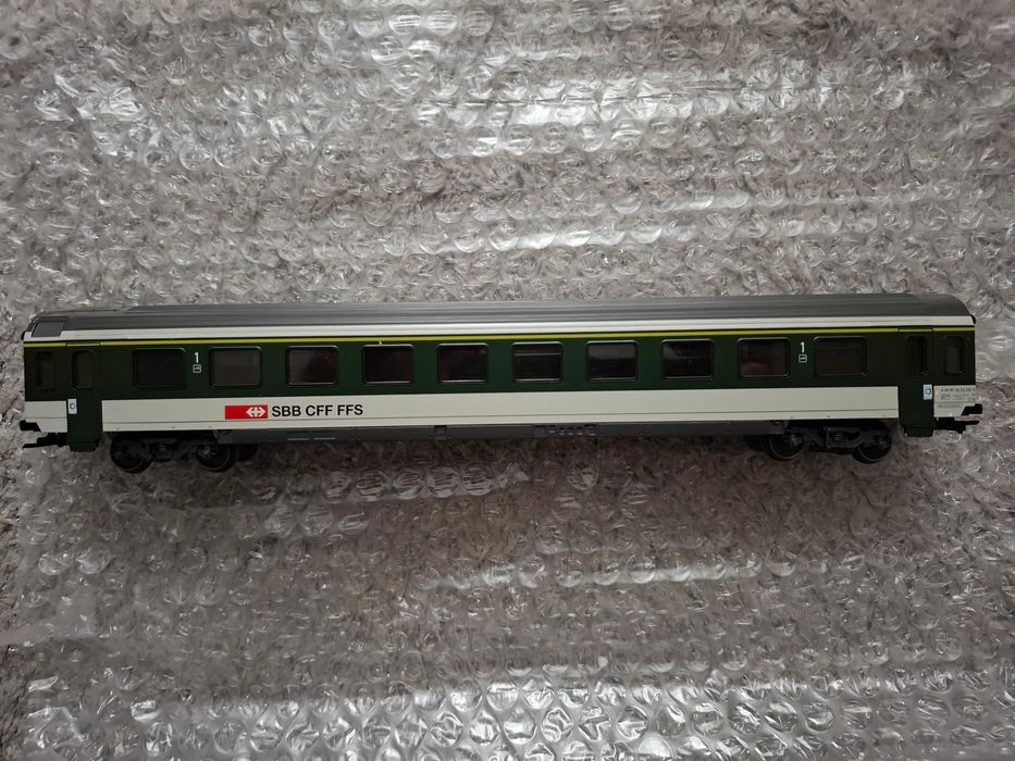 MARKLIN Vagão de passageiros Swiss SBB 1cl do conjunto 29859 (A 50 85 10-73 157-5)