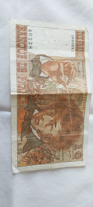 Numismática notas França e México