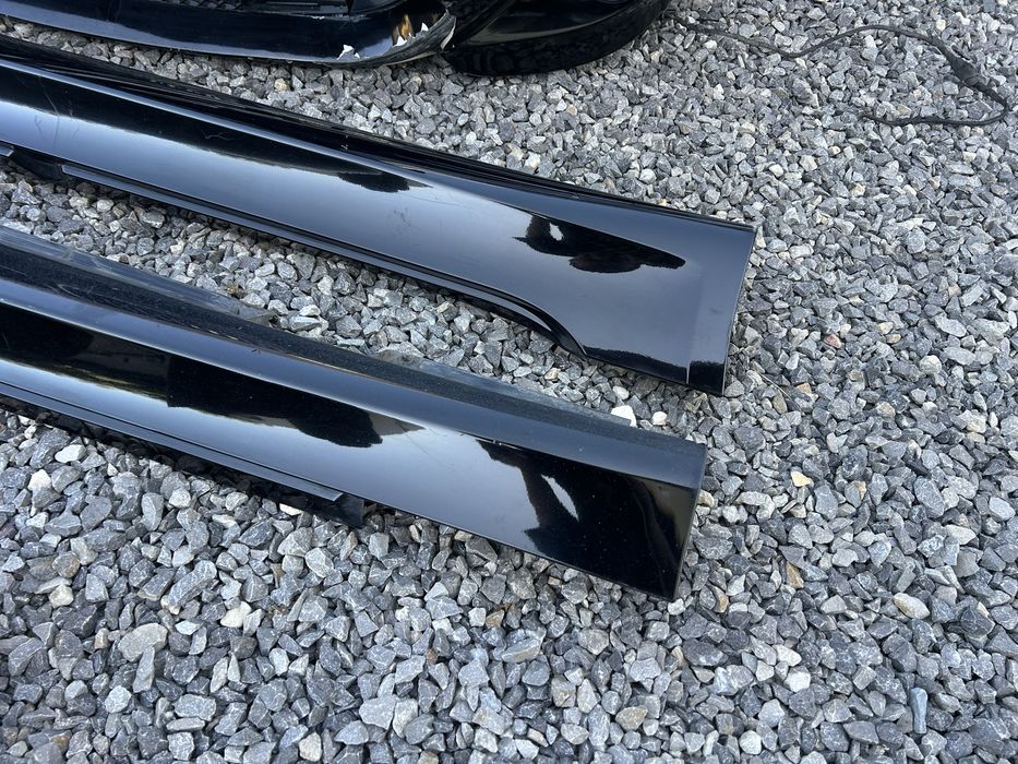 Mpakiet przod tyl progi bmw e60 CZARNY schwarz 2 668 prawie jak Black Sapphire 475/9 WYSYLKA duzo zdjec