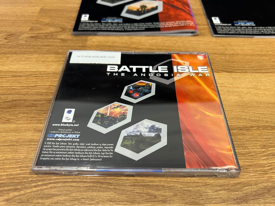 Battle Isle The Andosia War (PC PL 2000) premierowe wydanie z BIG BOX