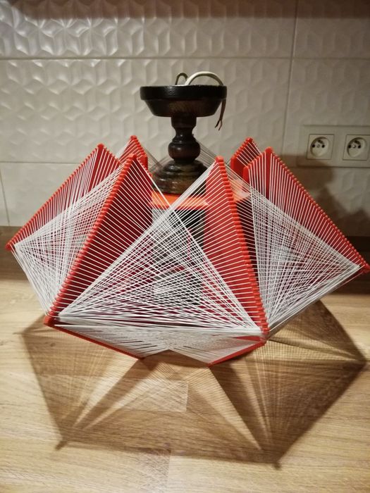 Lampa y kowa Prl Czerwona Unikat Krak w Bronowice OLX pl