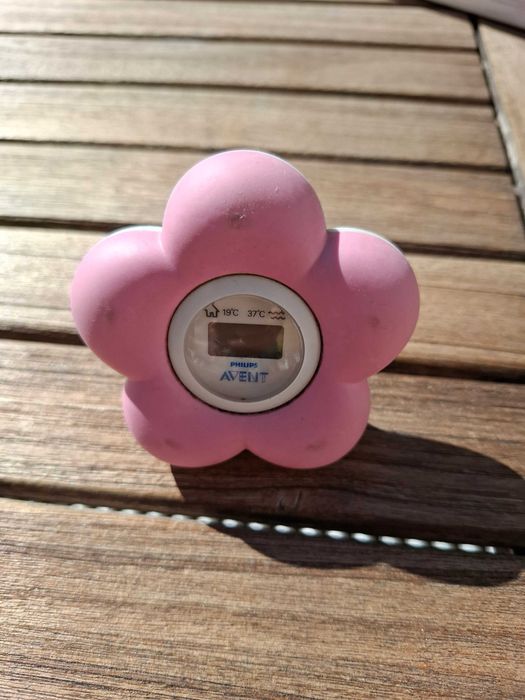 Termómetro para banheira, rosa