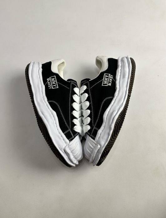 MMY BLAKEY Maison Mihara Yasuhiro кеди кросівки чорні кеды дутые